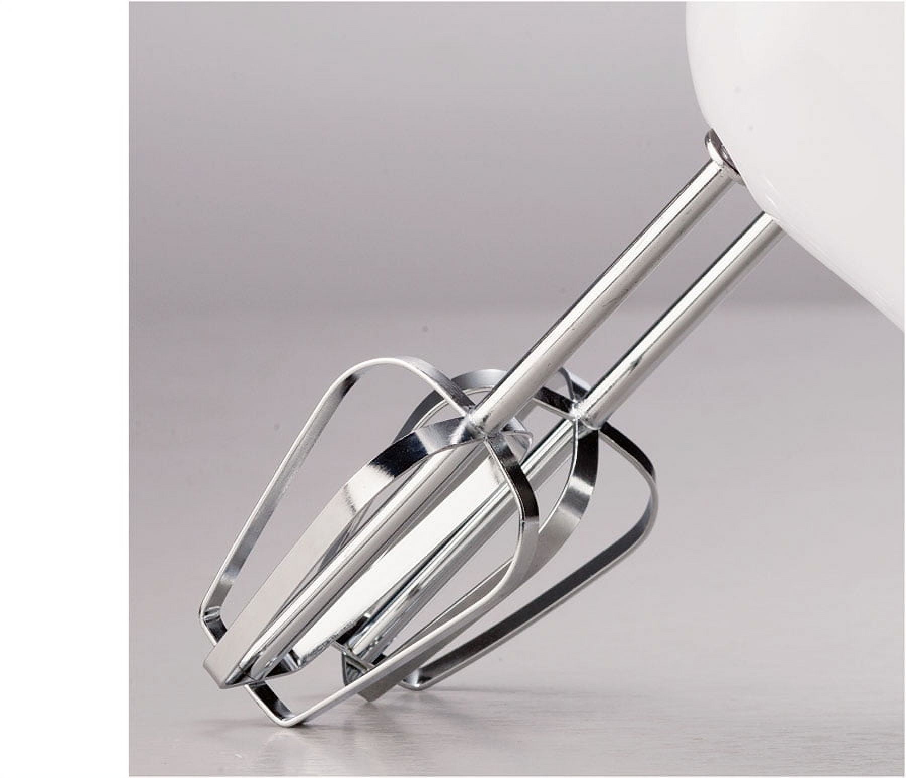 Brentwood HM-45 Lightweight 5-Speed Electric Hand Mixer, White