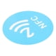 thumbnail image 2 of 20PCS NFC Stickers Compact Portable Interference Resistant Rewritable CUID NFC Adhesive for NFC Enabled Devices Blue, 2 of 5