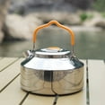 thumbnail image 4 of Dvkptbk Bouilloire Extérieure Portable 800ml Bouilloire de Camping en Acier Inoxydable Légère et Théière de Camp Portable Idéale pour Bushcraft et Utilisation Extérieure Camping & Randonnée, 4 of 9