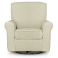 thumbnail image 2 of Evolur London Upholstered 360 Swivel l Glider I Rocker I Nursery Glider I Durable Soft Fabric in Beige, 2 of 19