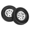 thumbnail image 4 of 85mm RC Rubber Tires, Exquisite 2PCS Practical Antislip Wheel Rims Hubs Rubber Tires  For 1/14 RC Car For   Tractor, 4 of 8