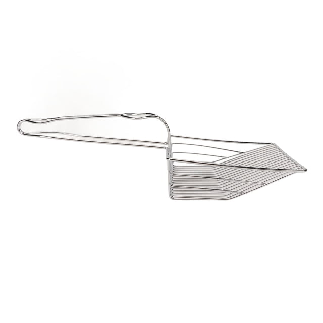 Pala Para Arena Para Gatos Eficiente Fácil De Tamizar Hierro Niquelado Superficie De Pala Aumentada Pala Para Arena Para Gatos Suministros Para Gatos Para Dueños De Gatos ANGGREK Otros