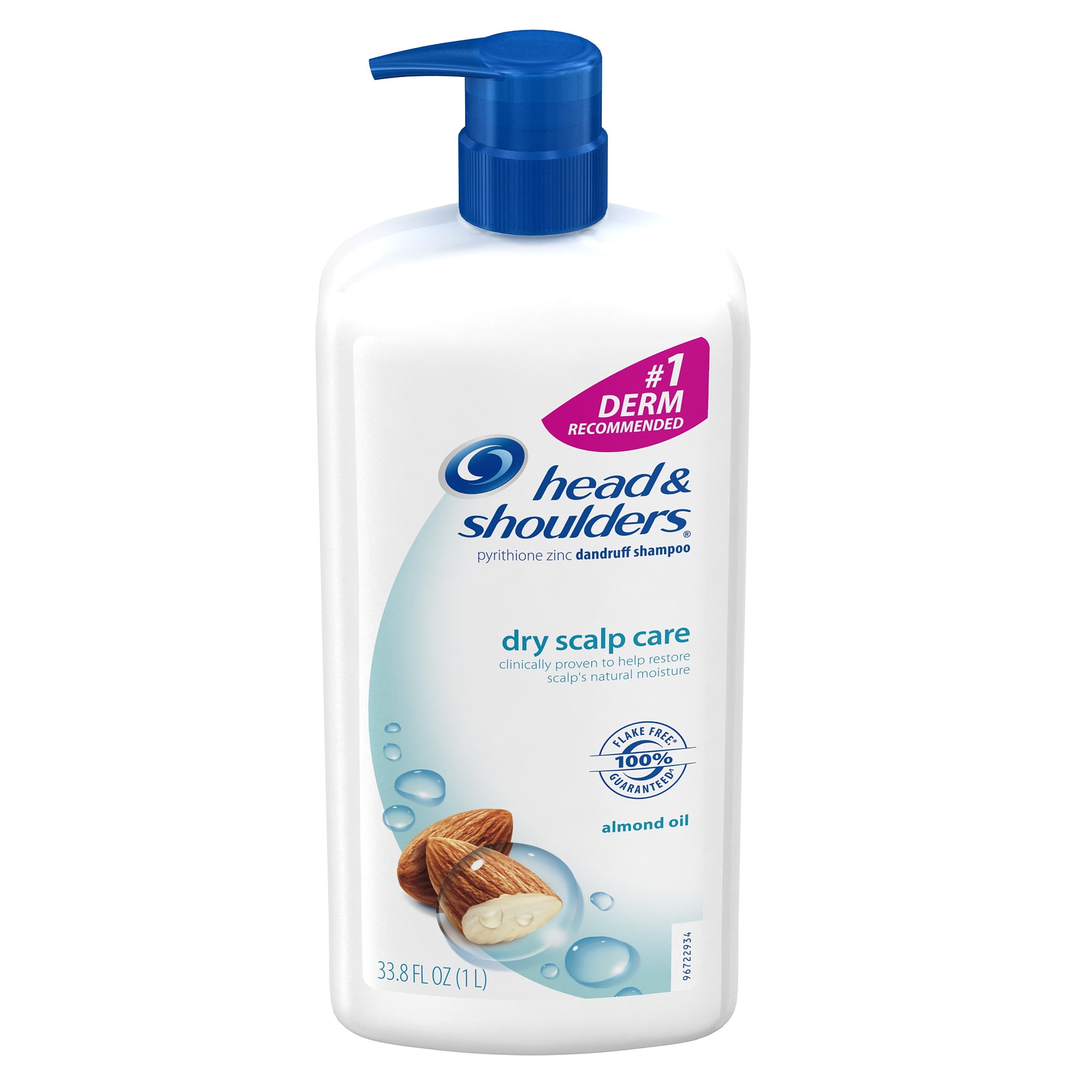 Head and Shoulders Dry Scalp Care with Almond Oil Dandruff Shampoo 33.8 Fl Oz - Dry Scalp Shampoo