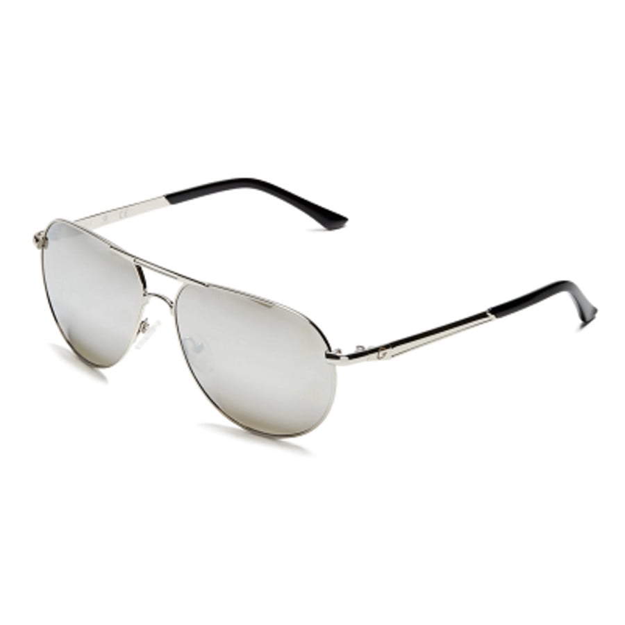 silver tone aviator sunglasses