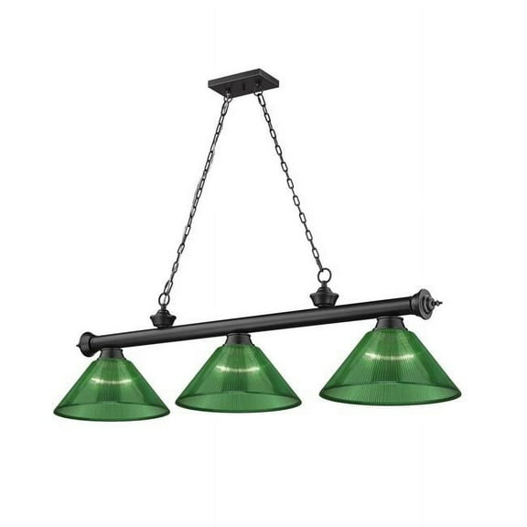 3 Light Billiard In Traditional And Classical Style-14.75 Inches Tall And 14 Inches Wide Z-Lite 2306-3Mb-Arg