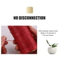 thumbnail image 3 of Graflsoa Durable 150D Waxed Polyester Thread for Hand Sewing and DIY Projects - 260m Length, Versatile Craft Cord in 10 Colors for Macrame, Knitting, and Leatherwork, 3 of 6
