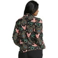 thumbnail image 3 of Tooniforms Scrubs Jacket For Women Packable Print TF320, 3 of 7