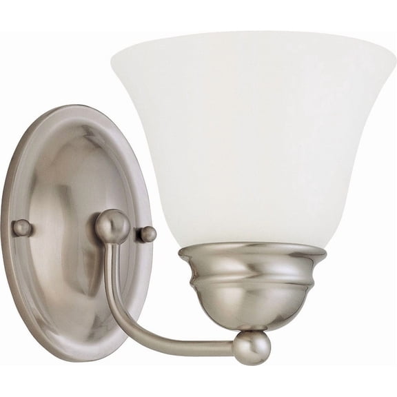 Nuvo 60-3264 - Empire - 1 Light 7" Vanity w/ Frosted White Glass