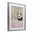 thumbnail image 2 of Stupell Industries Modern Baby Panda & Tiger Cuddles Gray Framed Print Under Glass, 13 x 16, by The Prints Vibe, 2 of 8