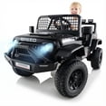thumbnail image 1 of OLAKIDS 24V Ride on Car with Remote Control, Bluetooth, LED Lights, Horn, Spring Suspension, High/Low Speeds, Soft Start for Kids Aged 3+, 1 of 9