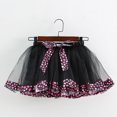 thumbnail image 2 of adviicd Skirts for Girls Toddler Girls Tutu Skirt Kids Solid Tiered Princess Party Layered Little Tulle Skirts for Girls (Black,2-4 Years), 2 of 6