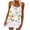 White, variant on Lolmot Camisole for Women Summer Casual Strappy Tropical Print Tank Tops Sexy Pleated Sleeveless Flowy T-Shirts Tunic Tops Vests