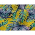 thumbnail image 4 of oneOone Viscose Jersey Yellow Fabric Neem Leaves Fabric For Sewing Printed Craft Fabric By The Yard 60 Inch Wide, 4 of 5
