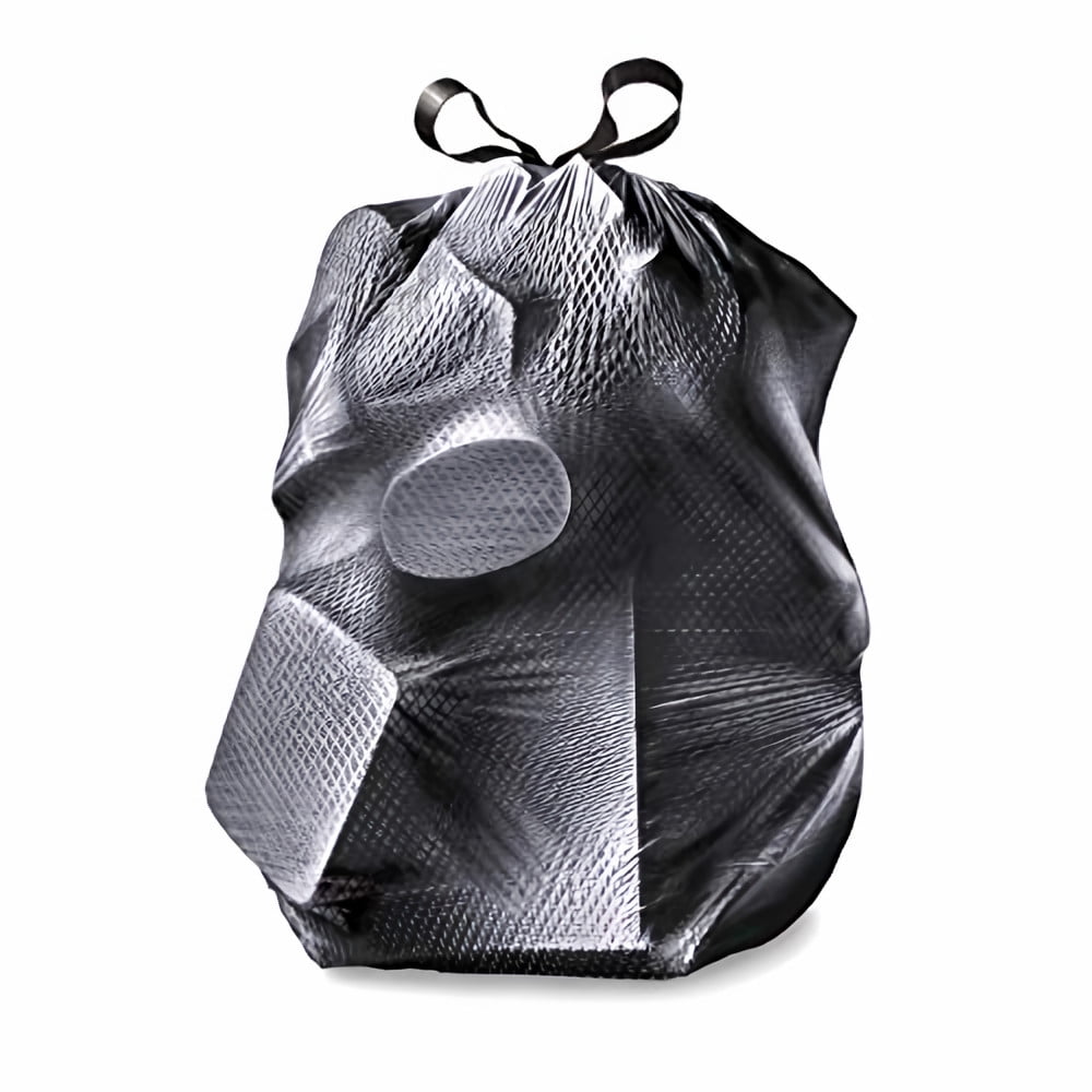 Glad Forceflex Plus XL 20 Gallon Kitchen Drawstring Trash Bag Fresh Clean Scent (Pack of 3)