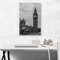 thumbnail image 2 of ARTCANVAS Big Ben Clock In London England Canvas Art Print - Size: 26" x 18" (1.50" Deep), 2 of 9