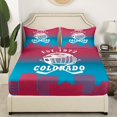 thumbnail image 3 of Erosebridal American Football City Sheet Set Twin, Eat Sleep Bedding Sets Twin Size, Soccer Lover Reversible Twin Sheet Sets, Ultra Soft Room Decorative, 3pcs, 3 of 7