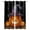 Black, variant on Fsddascl Halloween Blackout Curtains for Bedroom/Living Room, Thermal Insulated Kitchen Curtains, Orange Fall Pumpkin Witch Hat Bat Black Grommet Darkening Window Treatment Drapes 52"x63"x2