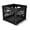 Obsidian, variant on CleverMade Collapsible Milk Crate 25L Stackable, Red 1 Pack