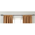thumbnail image 2 of Lined-Taupe Tab Top  Velvet Curtain / Drape / Panel   - 60W x 120L - Piece, 2 of 2