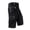 Black, variant on WWV Big and Tall Cargo Shorts Mens Work Shorts Multi Pockets Zipper Shorts Solid Color Trendy Loose Fit Climb Mountains Workwear Pants Black L