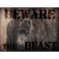 thumbnail image 3 of Prime, Marcus 24x19 Black Modern Framed Museum Art Print Titled - The Beast, 3 of 5