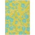 thumbnail image 2 of Addison Rugs Chantille Indoor/Outdoor Transitional Floral Yellow Washable Rectangle Rug, 8' x 10', 2 of 6