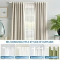 thumbnail image 6 of Urbanest Bouton Manhattan 1" 5/8" Double Drapery Curtain Window Rod Set - 48" to 84", White, 6 of 6
