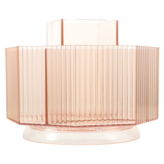 Homoyoyo Makeup Brush Organizer, Sturdy Rotatable Cosmetic Brush Holder for Vanity and Bathroom Storage