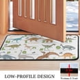 thumbnail image 3 of Alphabet Dinosaur Names Chart Pattern Door Rugs,Washable Non Slip Door Mats Indoor,Decorative Door Mats,Entry Mat Indoor for Entrance,Bedroom,Kitchen,Bathroom,30"x17", 3 of 6