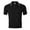 Black, variant on Icvfdpl Mens Polo Shirt Fashion Short Sleeved Summer Loose Casual Breathable Lapel Tops Mens Shirts L