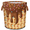Multicolor 4, variant on ADECORIVY Ice Cream Laundry Hamper, Foldable Dirty Clothes Laundry Basket, Brown Chocolate Cream Cake Waterproof Storage Bin with Handles for Bathroom, Bedroom, Home