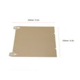 thumbnail image 2 of Dual-Sided 235x235mm Spring Steel 3D Printer Build Plate with Textured PEI & Smooth PEO Surfaces - Heat-Resistant (260℃ PEI/80℃ PEO), Flexible Print Removal, Double Handle Design - Compatible with, 2 of 6