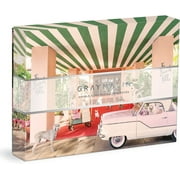 Gray Malin The Dogs at the Beverly Hills Hotel 500 Piece Double-Sided Puzzle from Galison - Jigsaw Puzzle With Iconic Photography, Thick and Sturdy Pieces, Challenging Family Activity, Great Gift Idea
