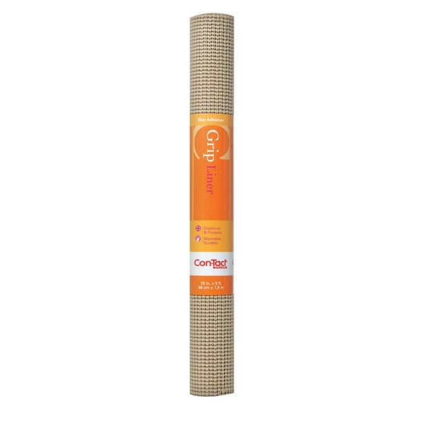 Revestimiento de estantería CON-TACT Beaded Grip de vinilo marrón, 1,5 m x 45 cm (6)