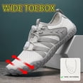 thumbnail image 3 of Men's Wide Toe Box Water Shoes Lightweight Breathable Barefoot Sneakers with Non Slip Sole Quick Dry Aqua Shoes for Beach Hiking Fishing Outdoor Sports, 3 of 9