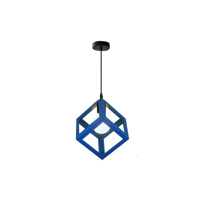 Moyic Lámpara de techo Led para pasillo, guardarropa, hogar, candelabro cuadrado azul en el pasillo, decoración de balcón, accesorio de iluminación Iluminación y accesorios No.1 Moyic HA027174-01