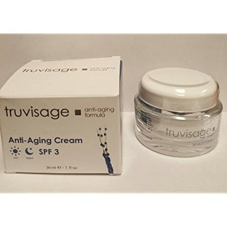 truvisage anti-aging cream diminish sun & age spots reduce wrinkle 1oz-30ml-spf3