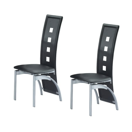 Best Quality Furniture Side Chair *Set of 2* (Dovo Best Quality Black 5 8 Straight Razor Set)