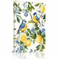 thumbnail image 2 of Canvas Wall Art Lemon Bird Canvas Art Print Fruit Leaves Branch Vintage Watercolor Pictures Wall Decor for Living Room Bedroom Artwork Decorations Stretched Framed Ready to Hang 8"x10", 2 of 9