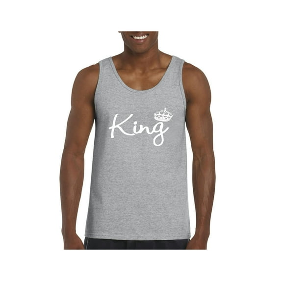 MmF - Men's Tank Top for Men, up to Men Size 3XL - King Crown