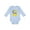 AE-Light Blue, variant on It's Fun Bee-ing One Cute Bee First Birthday Boys or Girls Long Sleeve Baby Bodysuit