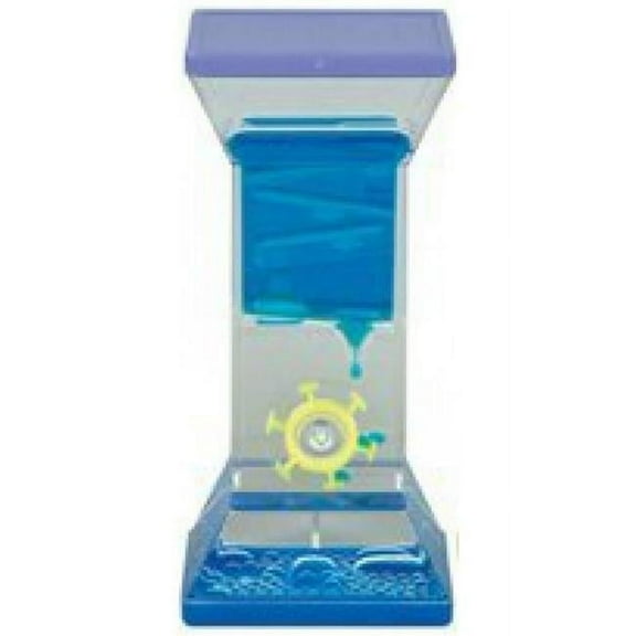 Azimport TG01 Blue Liquid Motion Bubbler, Blue