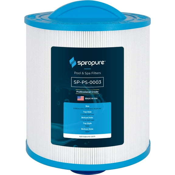 SpiroPure Replacement for Pleatco PMAX25 PMAX25P4 Unicel 5CH-25 Filbur FC-0003 Maax Spas 108868 Hot Tub Spa Pool Replacement Cartridge