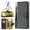Black, variant on Allytechgroup Flip Wallet Phone Case for iPhone 16 Pro with Lanyard, RFID Blocking PU Leather Case with Kickstand Credit Card Slot Full Body Protective for iPhone 16 Pro, Violet
