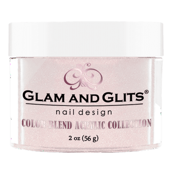 GLAM & GLITS - Nail Acrylic Color Powder from BLEND Collection 2oz/jar - BL3014 Prima Ballerina