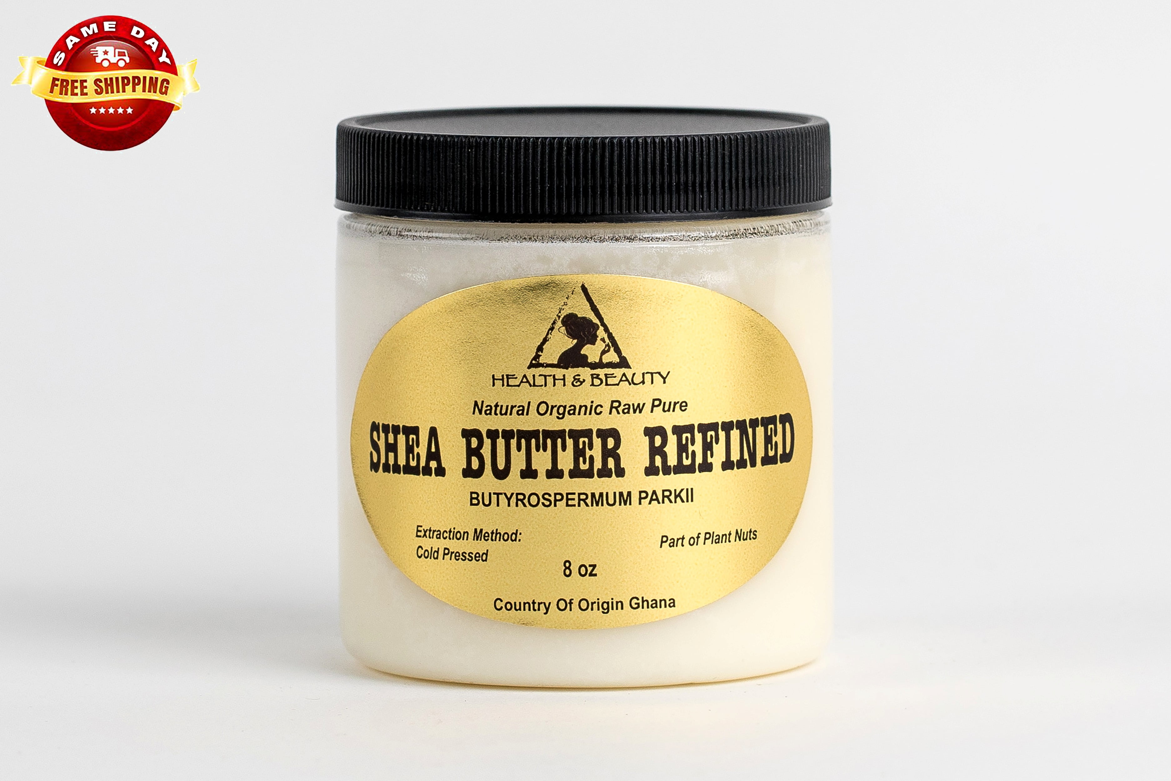 SHEA BUTTER REFINED ORGANIC RAW COLD PRESSED GRADE A FROM GHANA 100