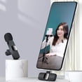 thumbnail image 1 of Micrófono lavalier inalámbrico Micrófono inalámbrico Lavalier portátil para transmisión en vivo Teléfono para juegos, 1 of 7