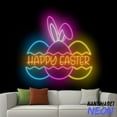 thumbnail image 2 of Handmadetneonsign Happy Easter Neon Sign, Egg Easter Led Sign, Easter Wall Art Light 97695, 2 of 5