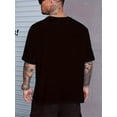thumbnail image 2 of Men's Vintage Casual Crew Neck T-Shirt, 100% cotton , with "Faith Over Fear" All-Season Comfort, 2 of 3
