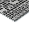 thumbnail image 3 of Addison Rugs Mayfield Premium Machine Washable Transitional Holiday Gray Rectangle Rug, 9' x 12', 3 of 7
